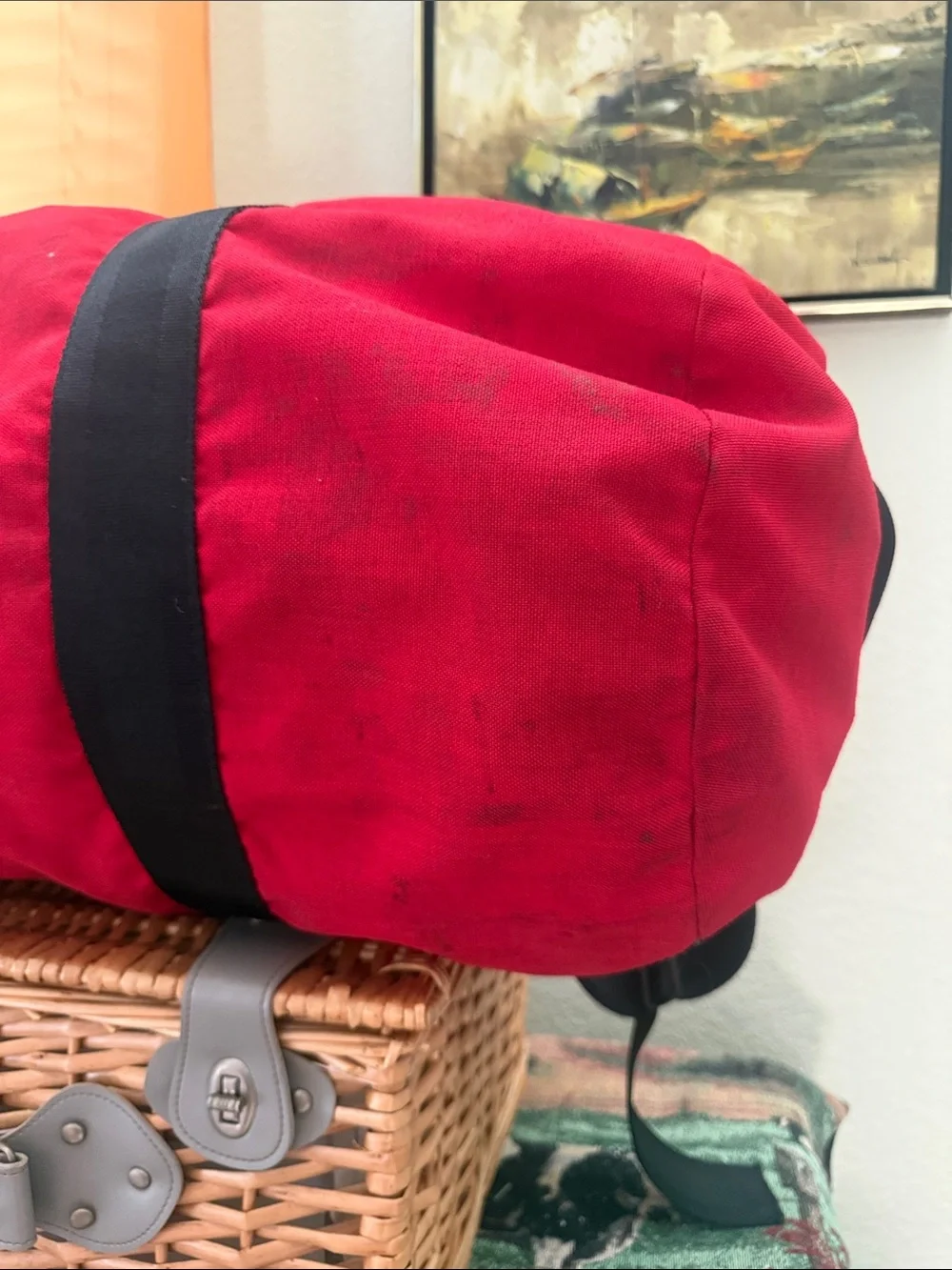 Hine Snowbridge duffel bag- vintage and collectible